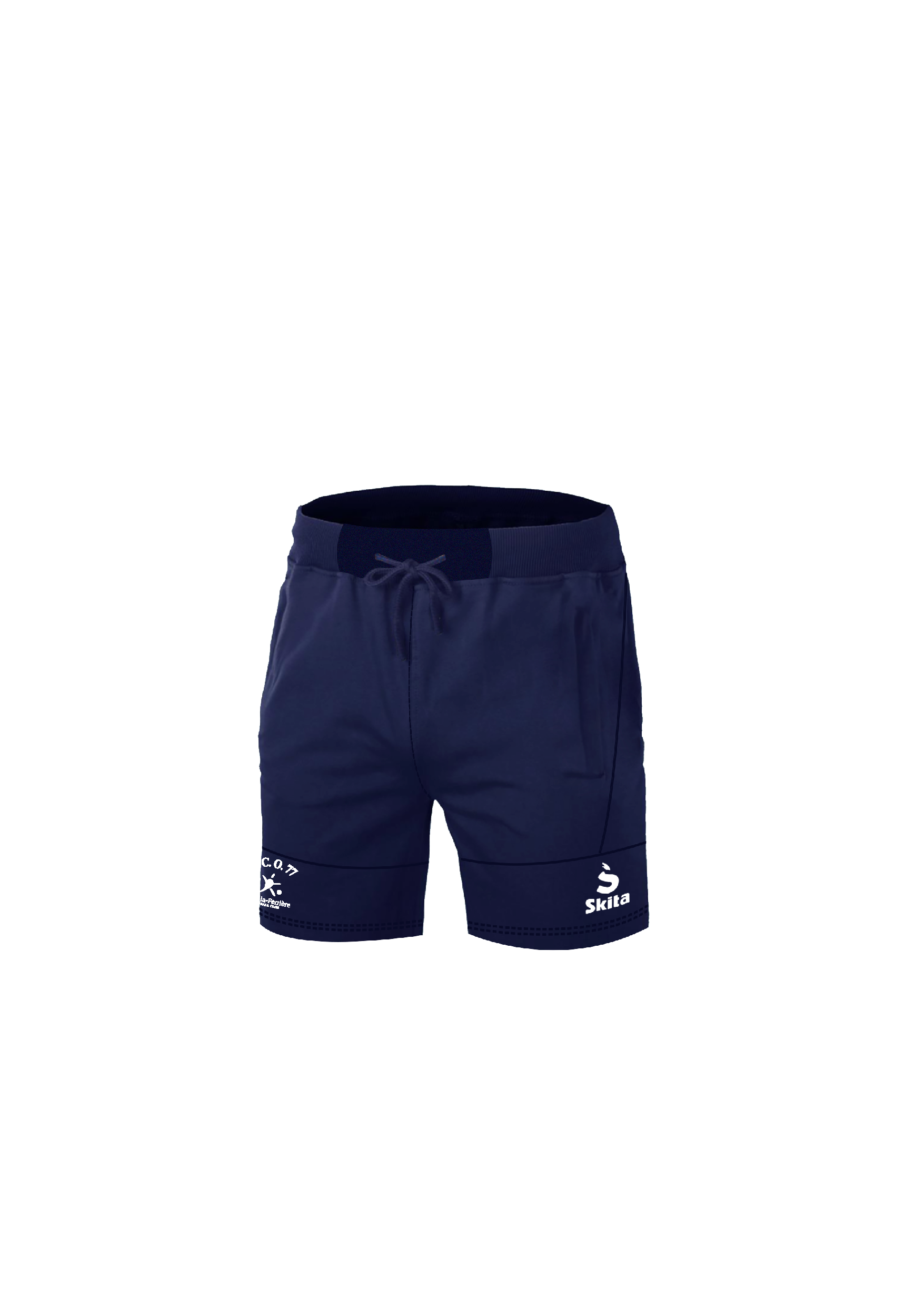 Short de sortie bleu nuit (FOOTBALL CLUB OZOIR 77)
